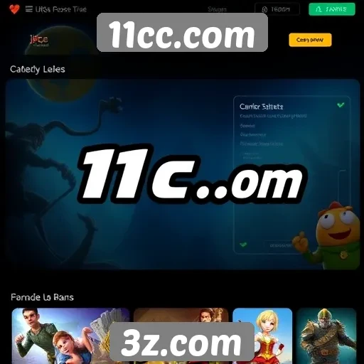 Análise da diversidade de jogos disponíveis em 11cc.com