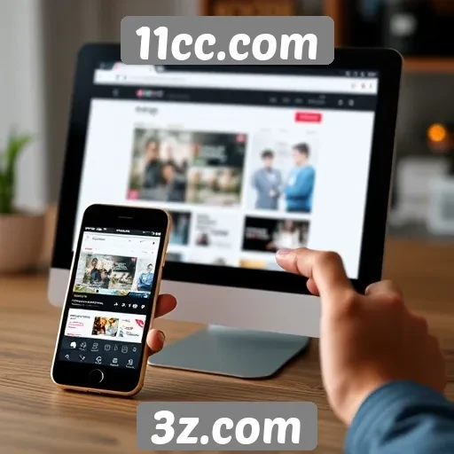 Desempenho do site 11cc em dispositivos móveis