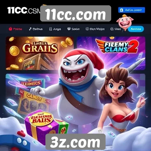 Principais jogos disponíveis no 11cc
