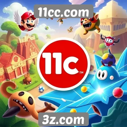 Variedade de jogos disponíveis no 11cc e suas categorias